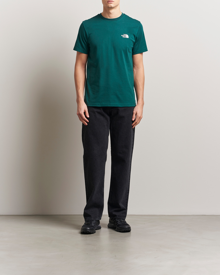 Herr | T-Shirts | The North Face | Simple Dome T-Shirt Deep Nori