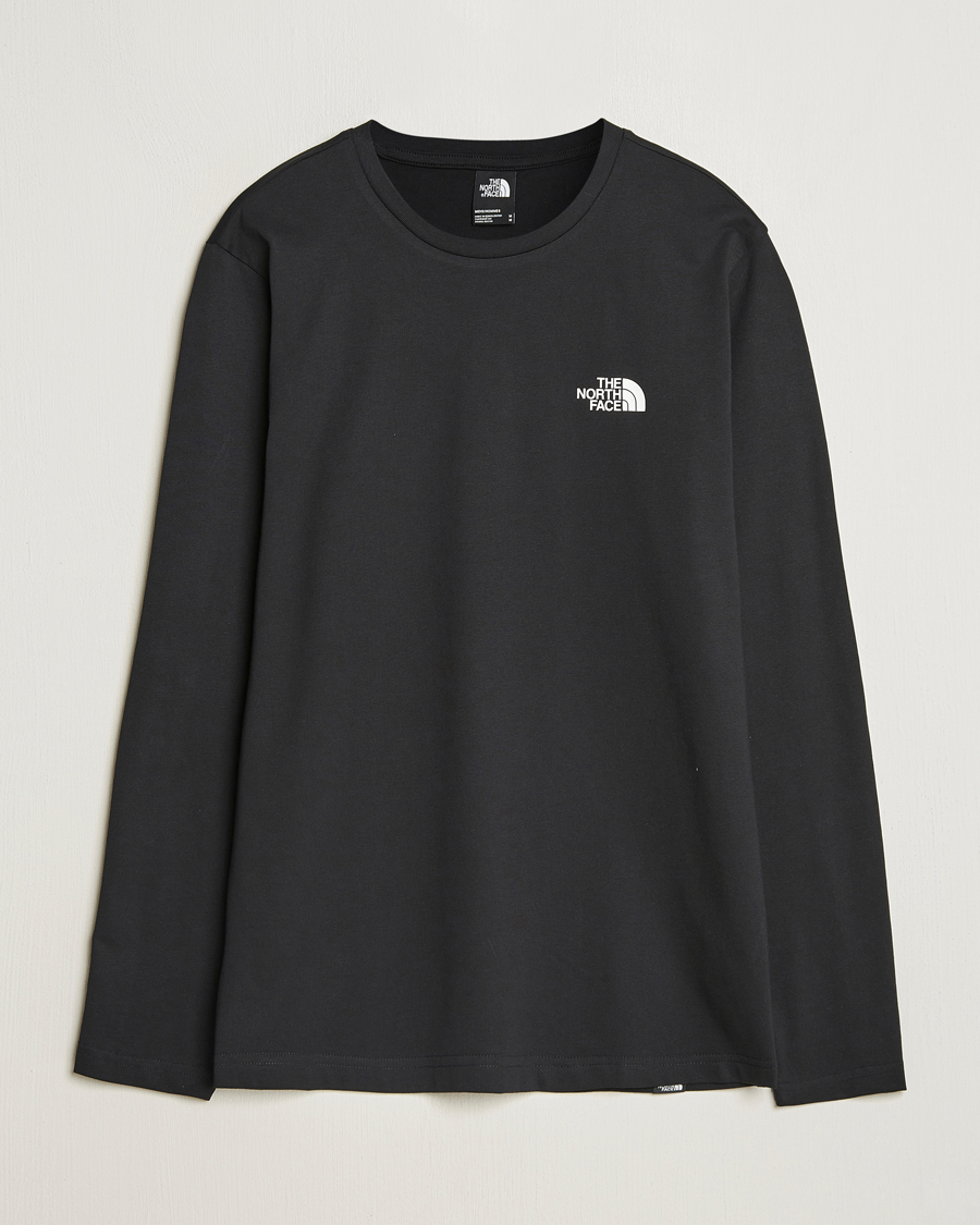 Herr | T-Shirts | The North Face | Simple Dome Long Sleeve T-Shirt Black