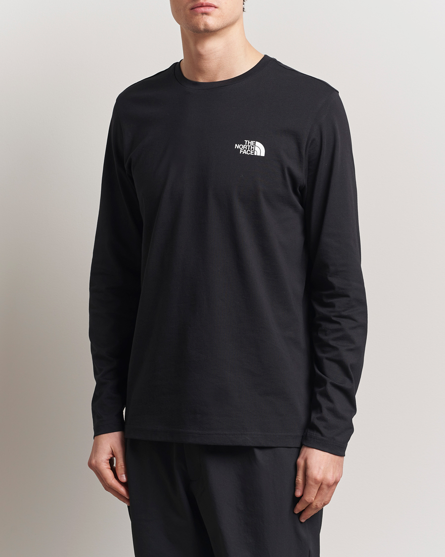 Herr | T-Shirts | The North Face | Simple Dome Long Sleeve T-Shirt Black