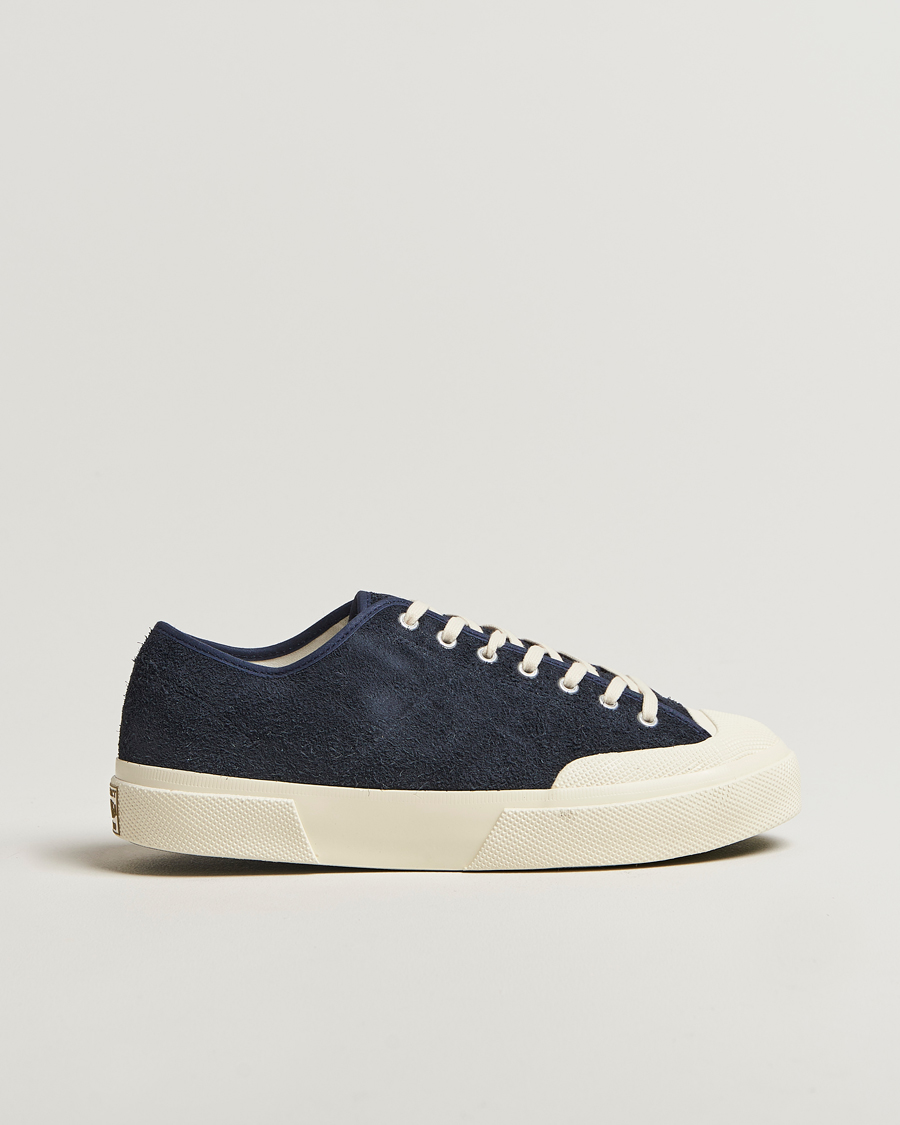 Herr | Sneakers | Superga | 2432 Works Hairy Suede Navy