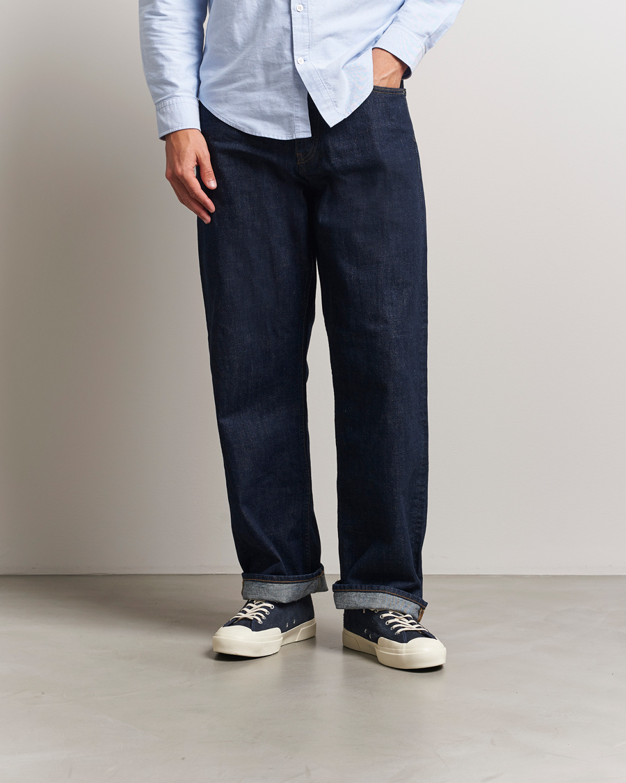 Herr | Sneakers | Superga | 2432 Works Hairy Suede Navy