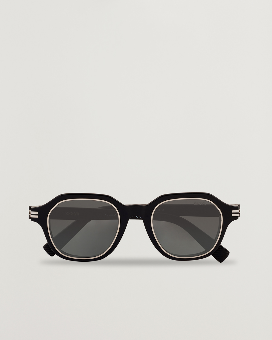 Herr | Solglasögon | Zegna | EZ0250 Sunglasses Black