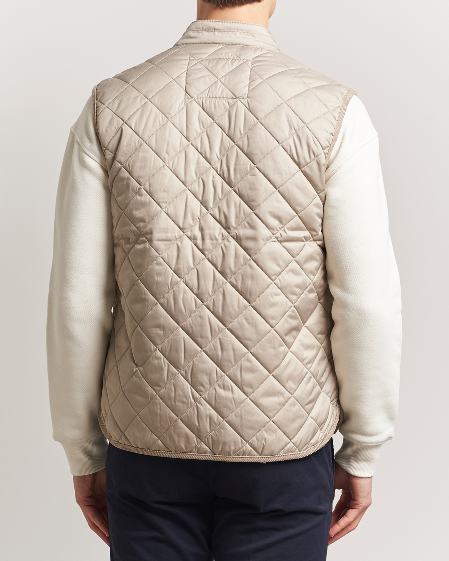 Herr | Västar | Morris | Teddy Quilted Vest Khaki