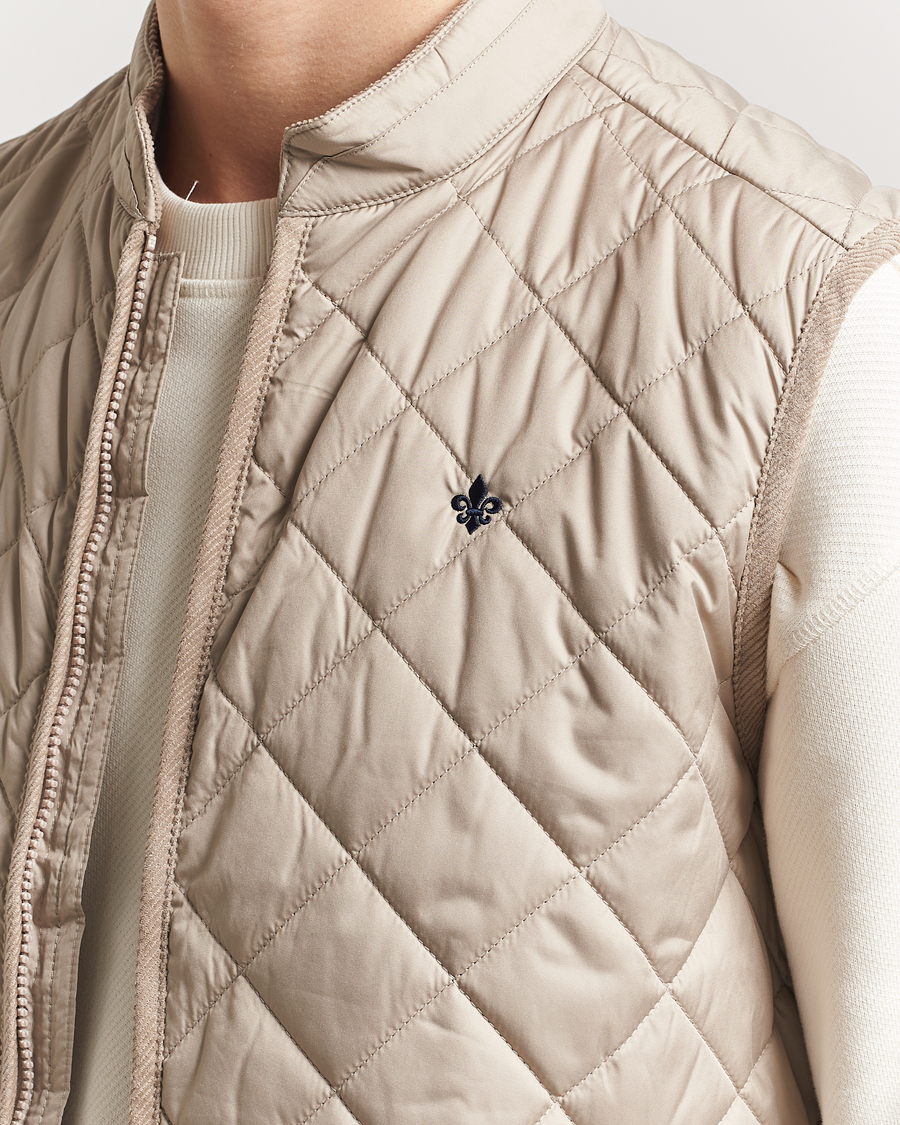 Herr | Västar | Morris | Teddy Quilted Vest Khaki