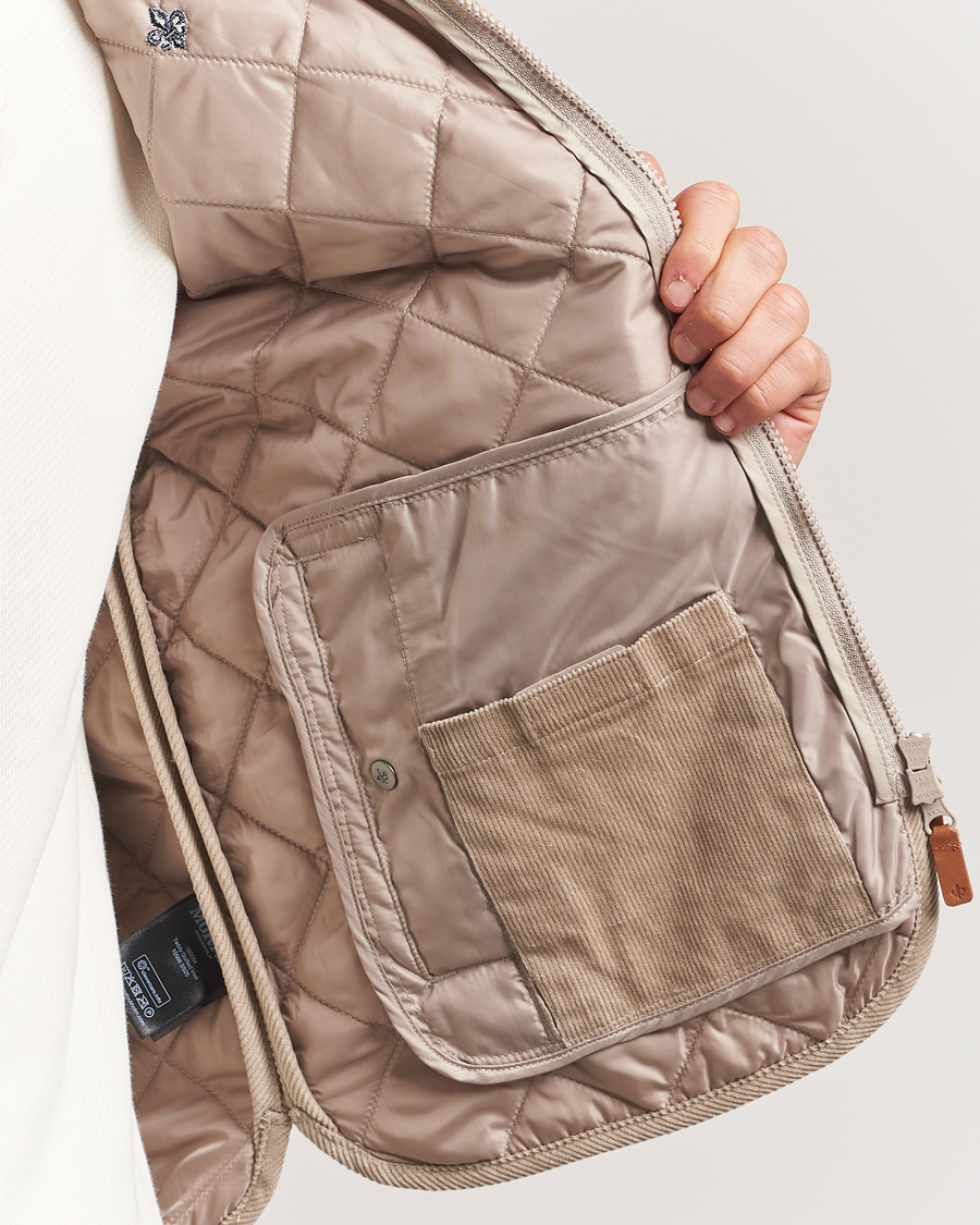 Herr | Västar | Morris | Teddy Quilted Vest Khaki