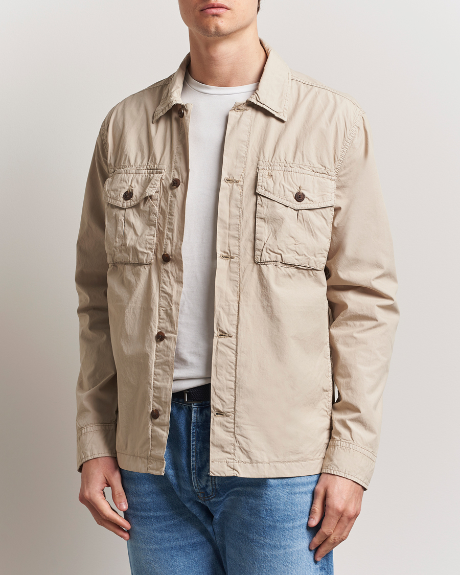 Herr | Skjortor | Morris | Harrison Shirt Jacket Khaki