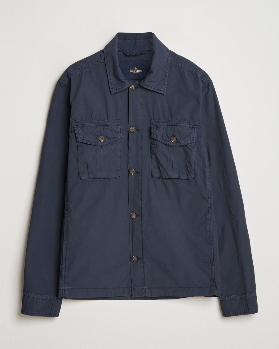 Herr | Skjortor | Morris | Harrison Shirt Jacket Navy