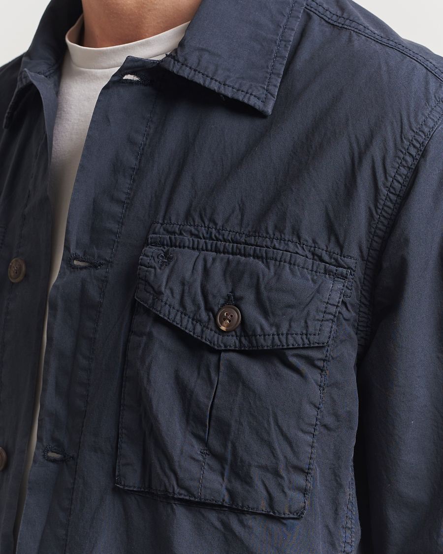 Herr | Skjortor | Morris | Harrison Shirt Jacket Navy