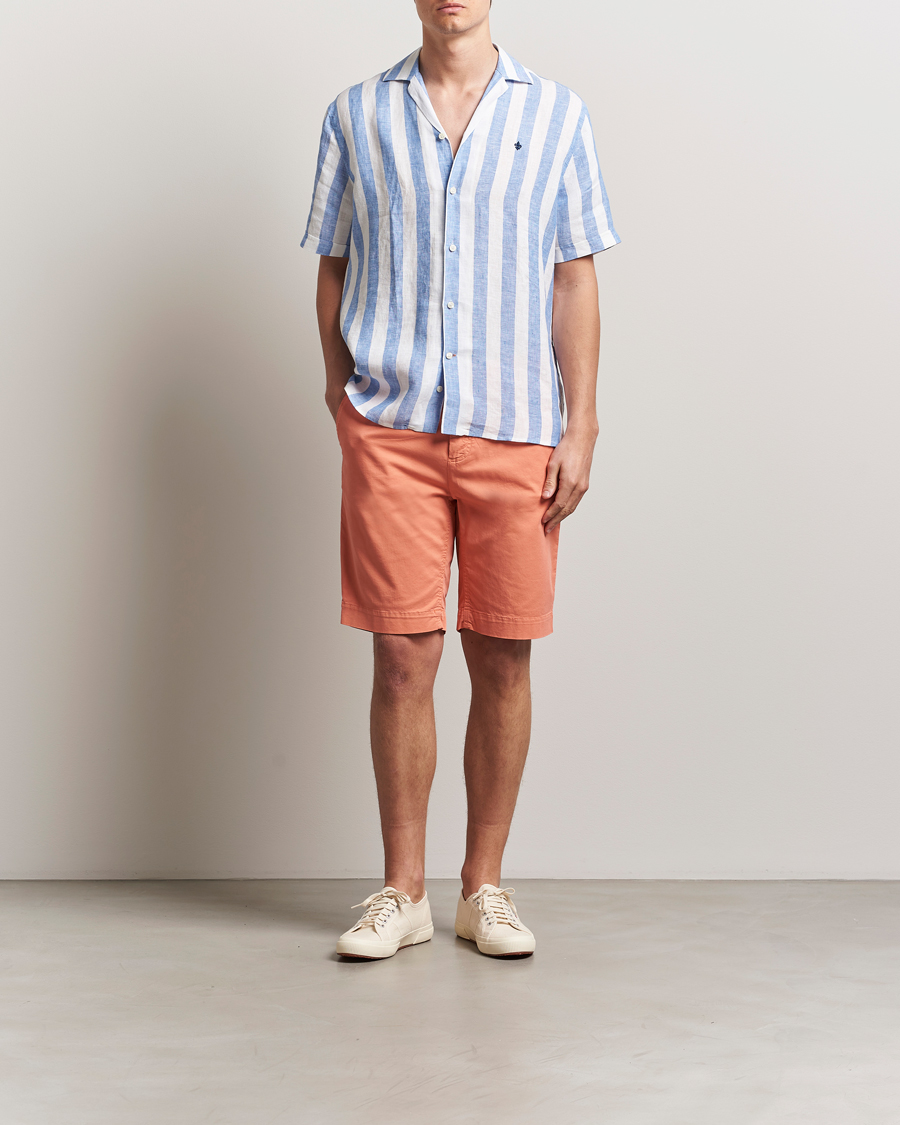 Herr | Shorts | Morris | Jefferey Summer Chinos Shorts Orange
