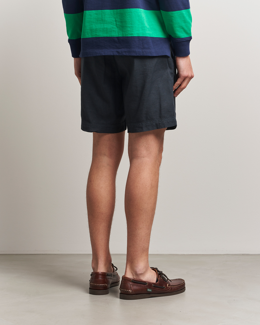 Herr | Shorts | Morris | Fenix Linen/Cotton Shorts Blue