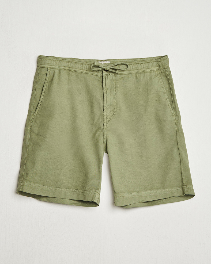 Herr | Shorts | Morris | Fenix Linen/Cotton Shorts Olive