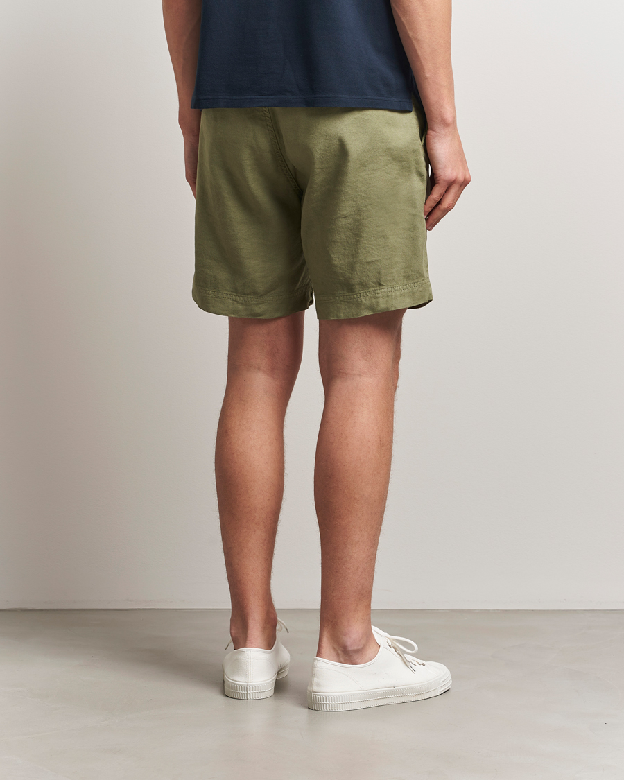 Herr | Shorts | Morris | Fenix Linen/Cotton Shorts Olive