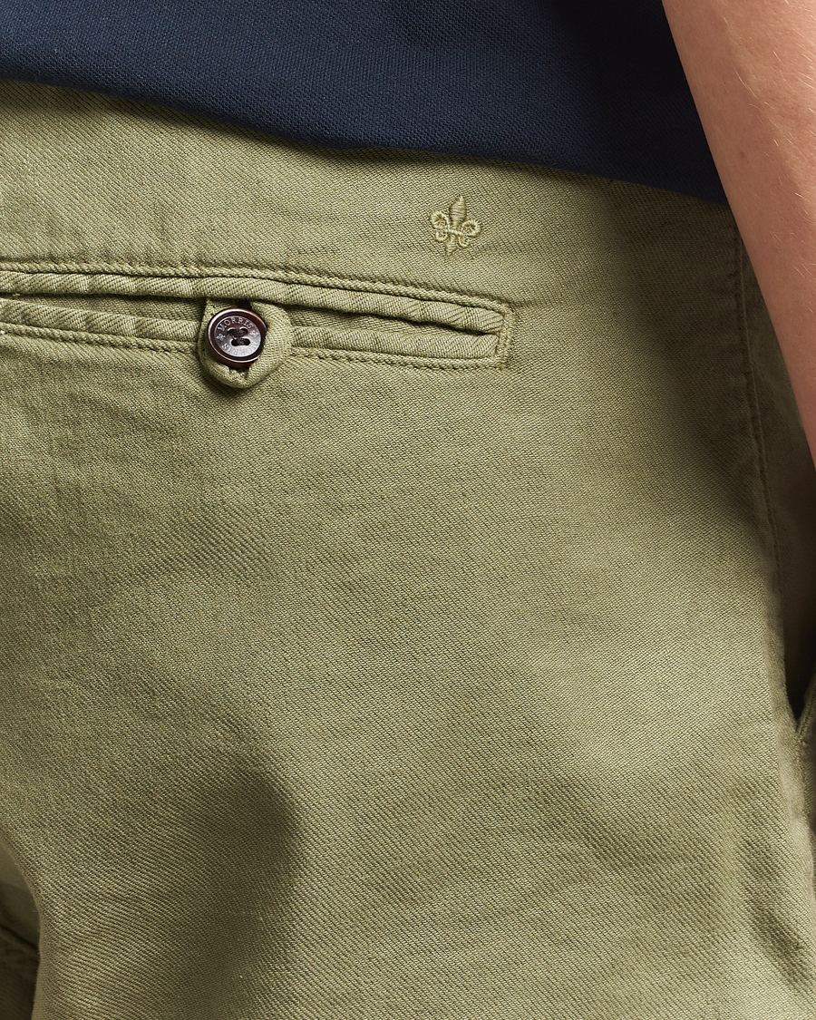 Herr | Shorts | Morris | Fenix Linen/Cotton Shorts Olive