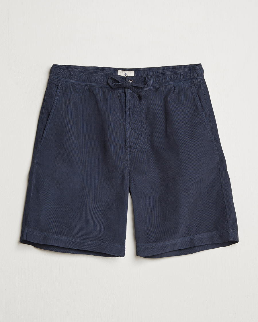 Herr | Shorts | Morris | Fenix Corduroy Shorts Blue