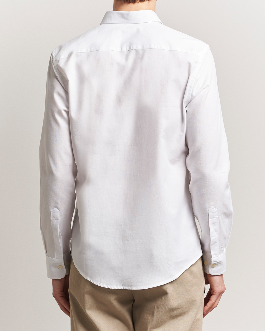Herr | Skjortor | Morris | Slim Fit Structured Shirt White