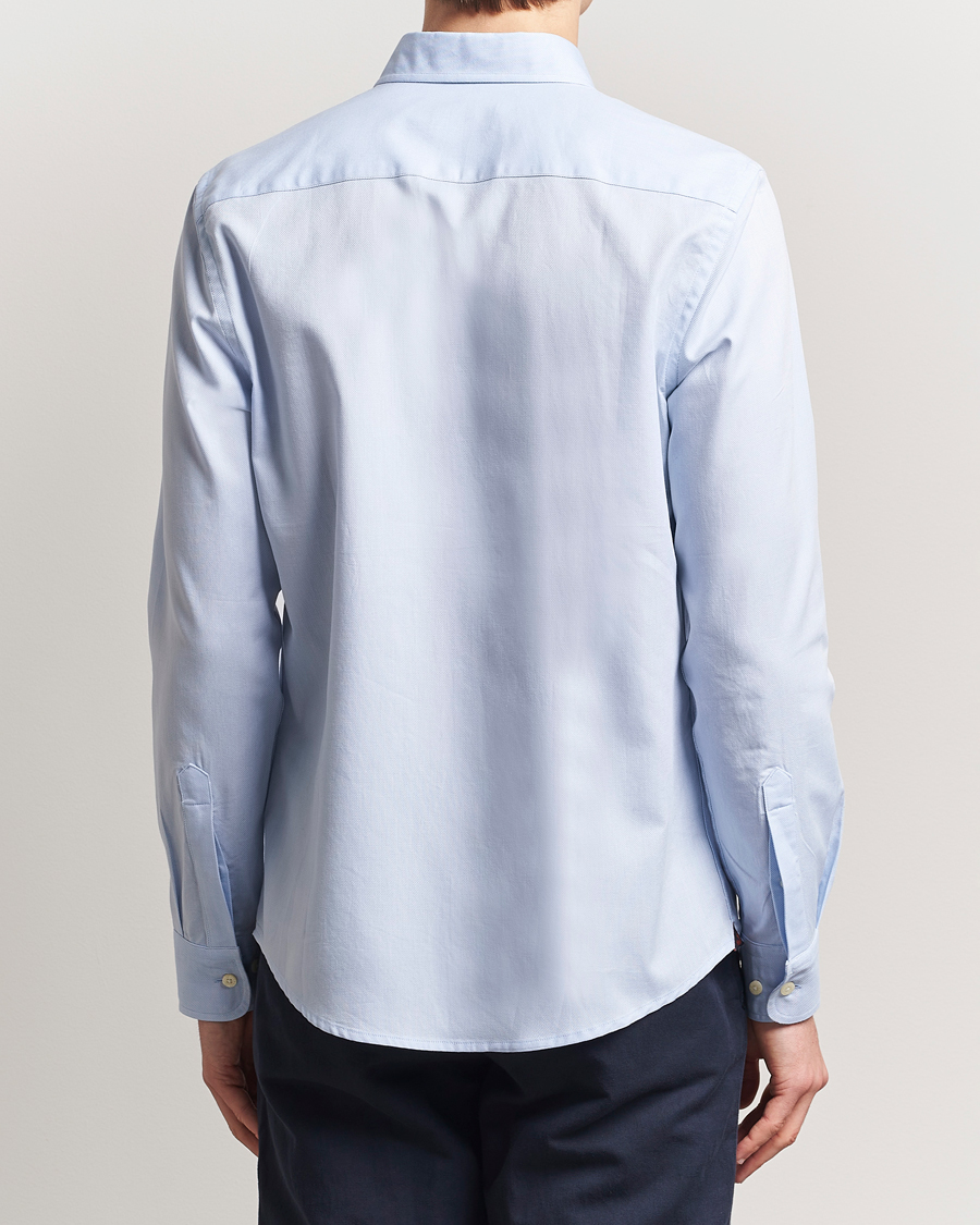 Herr | Skjortor | Morris | Slim Fit Structured Shirt Light Blue
