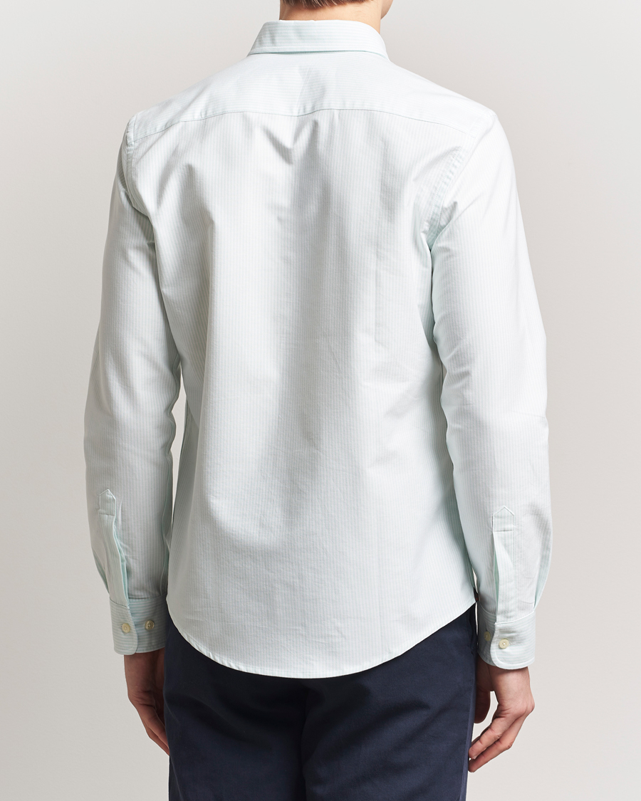 Herr | Skjortor | Morris | Douglas Striped Oxford Green