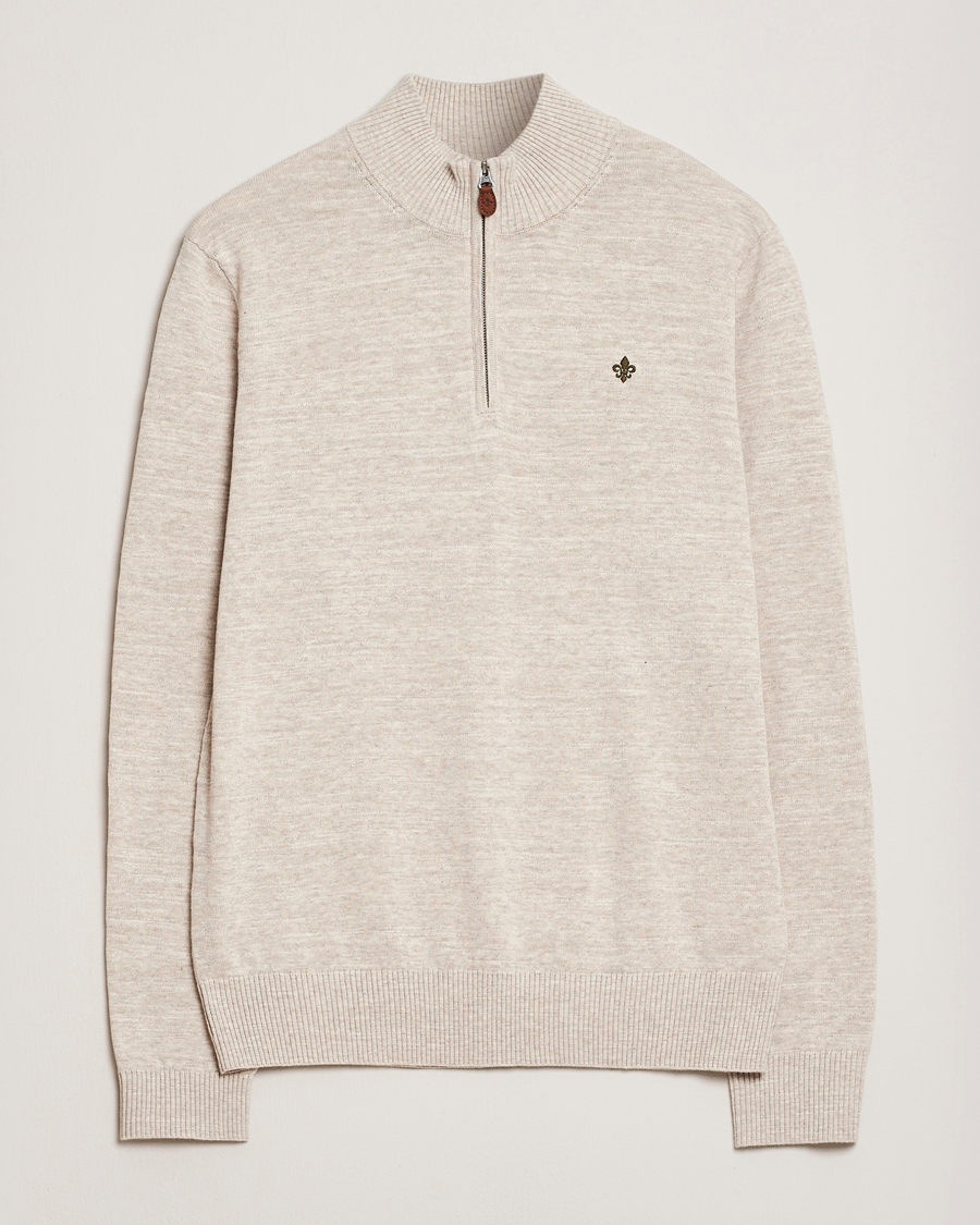 Herr | Tröjor | Morris | Randall Half Zip Khaki