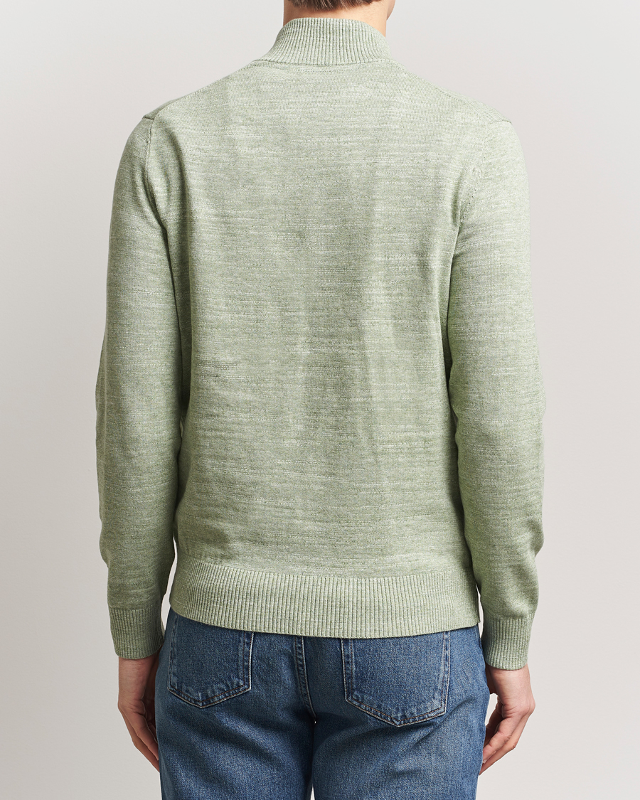 Herr | Tröjor | Morris | Randall Half Zip Green