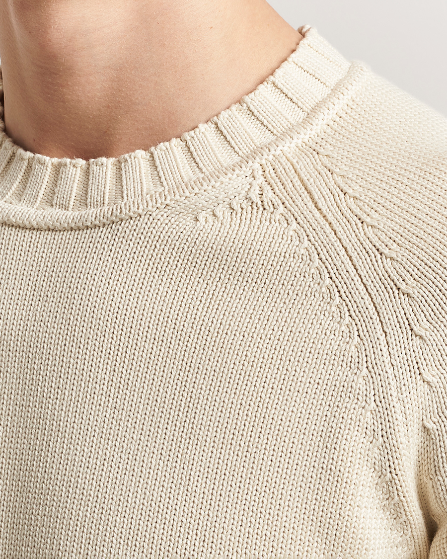 Herr | Tröjor | Morris | Brooks Crew O-Neck Off White