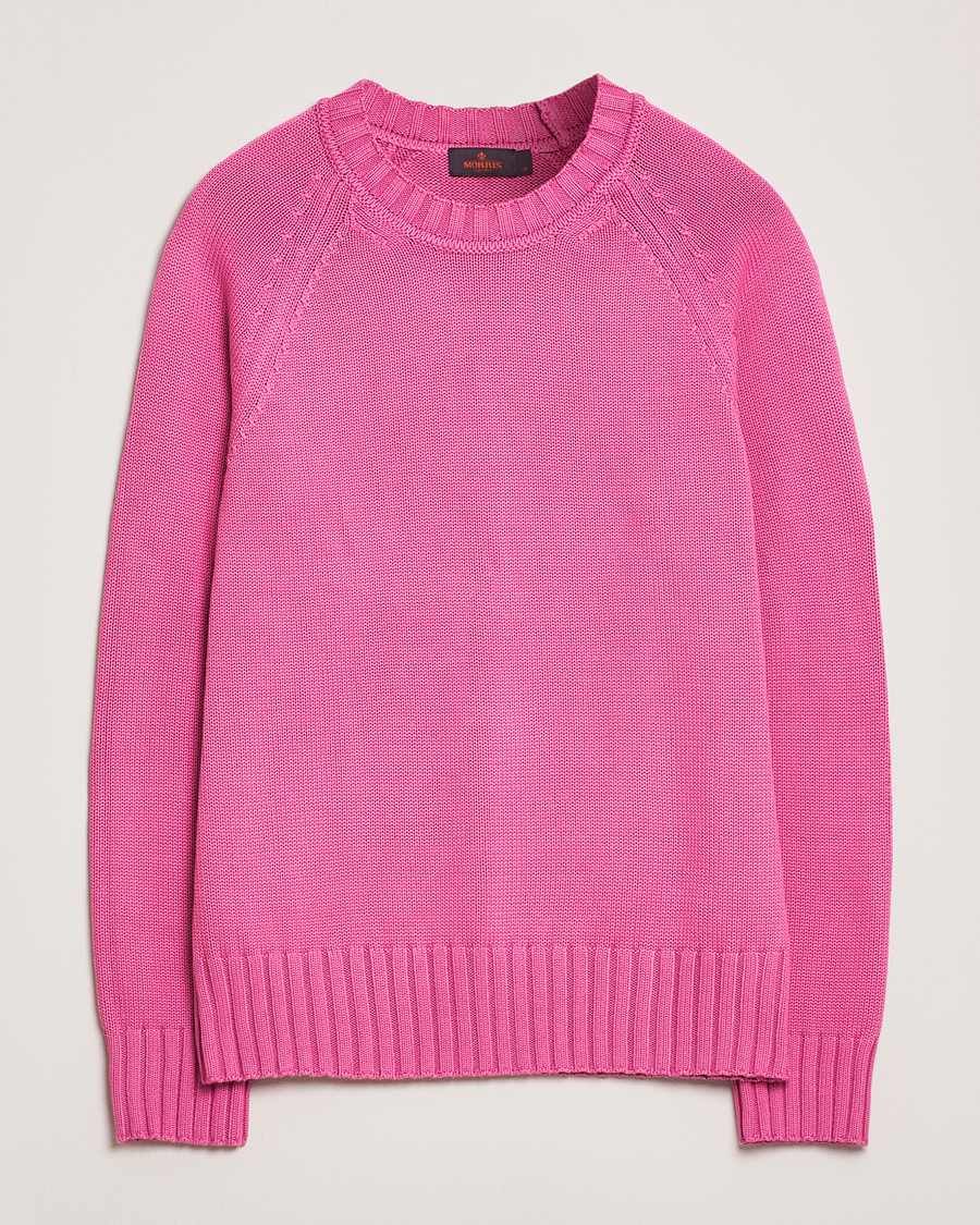 Herr | Tröjor | Morris | Brooks Crew O-Neck Cerise