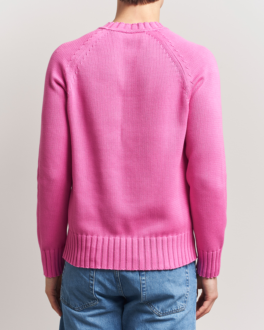 Herr | Tröjor | Morris | Brooks Crew O-Neck Cerise