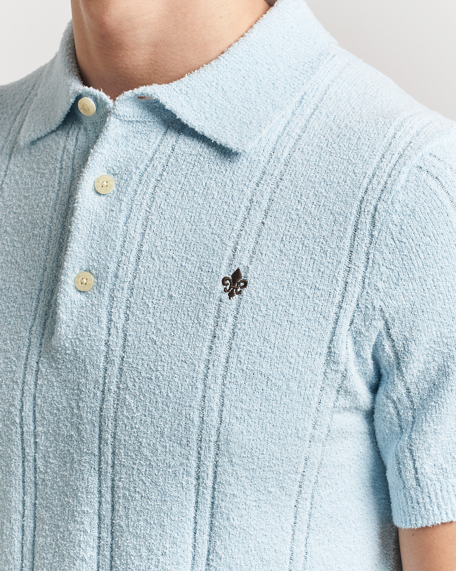 Herr | Pikéer | Morris | Sandy Polo Shirt Light Blue