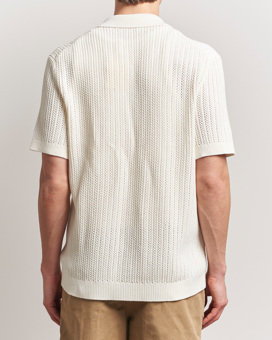 Herr | Skjortor | Morris | Connors Short Sleeve Shirt Off White