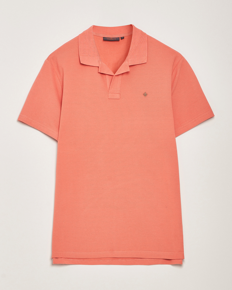 Herr | Pikéer | Morris | Dylan Pique Shirt Orange