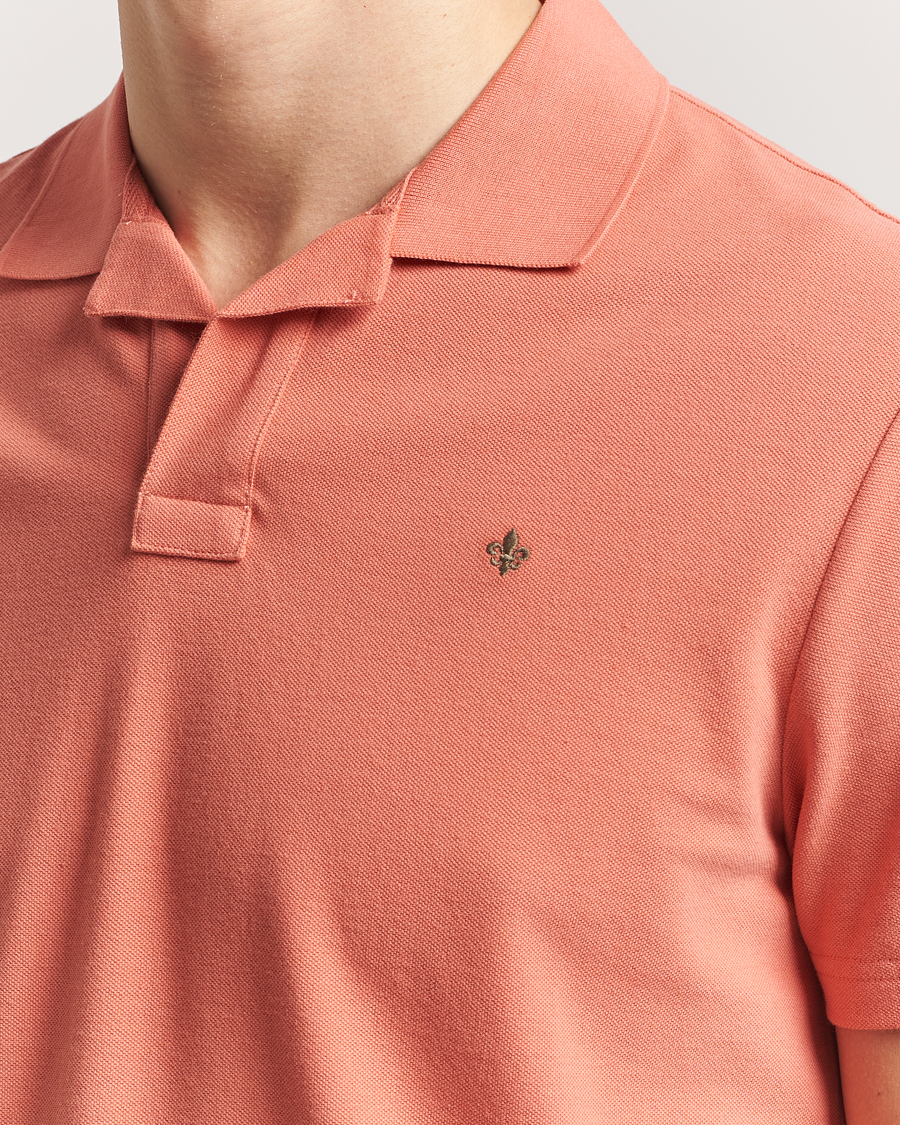 Herr | Pikéer | Morris | Dylan Pique Shirt Orange