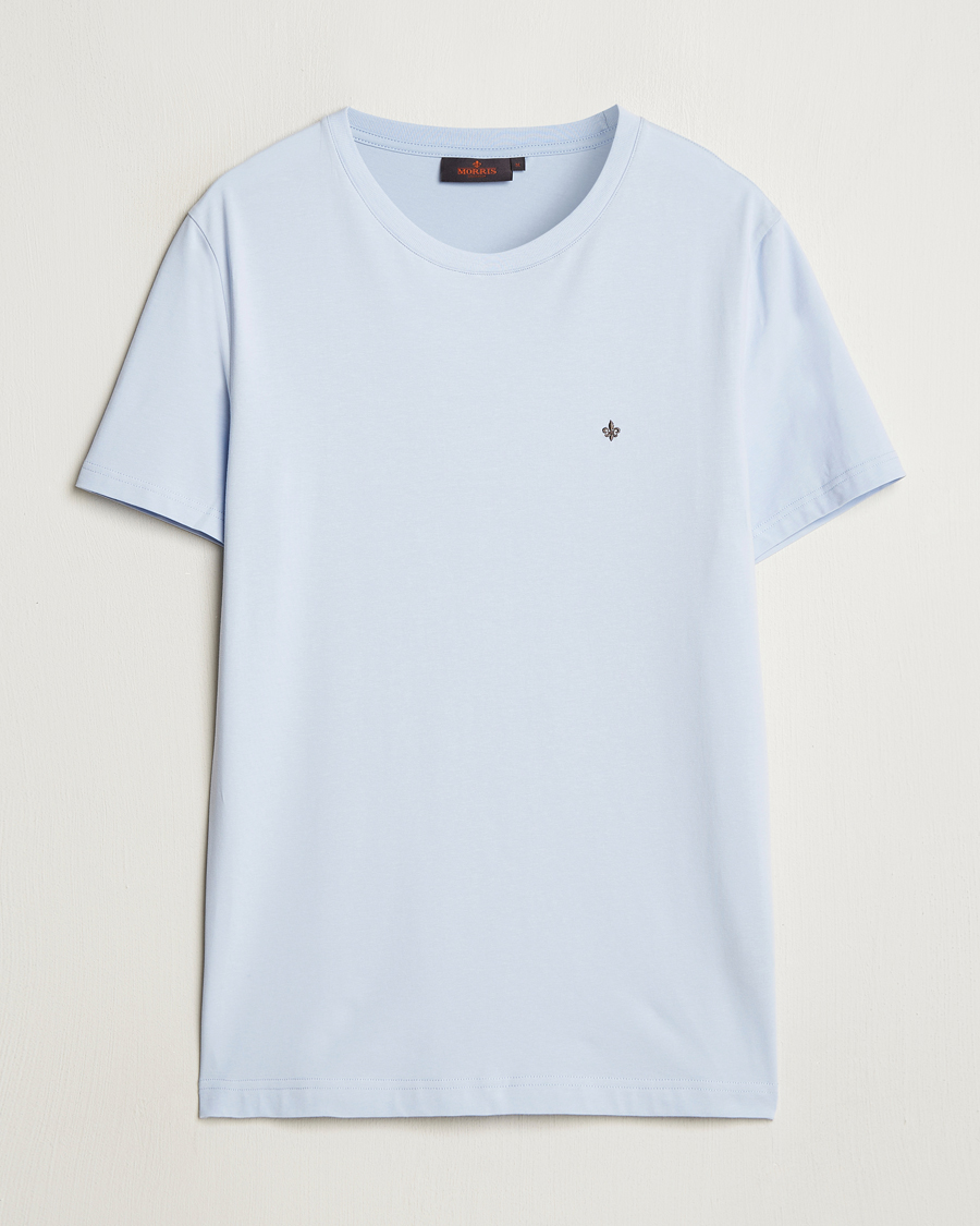 Herr | T-Shirts | Morris | James T-Shirt Light Blue