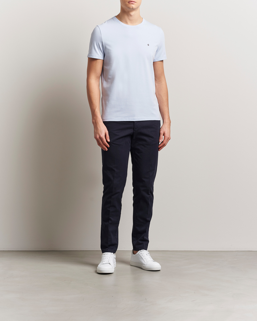 Herr | T-Shirts | Morris | James T-Shirt Light Blue