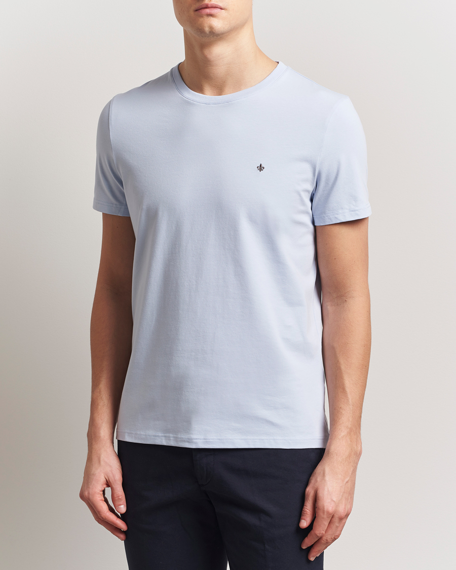 Herr | T-Shirts | Morris | James T-Shirt Light Blue