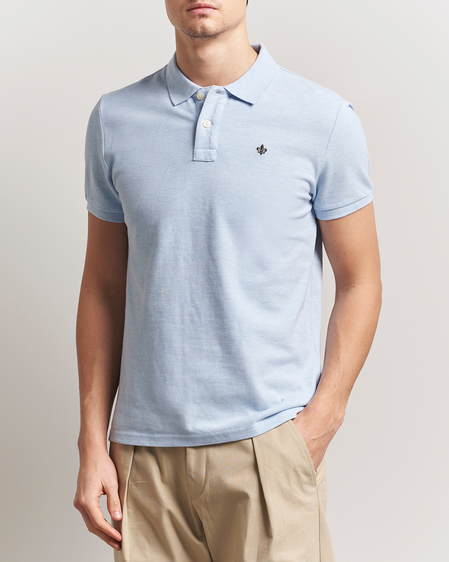 Herr | Pikéer | Morris | New Pique Light Blue