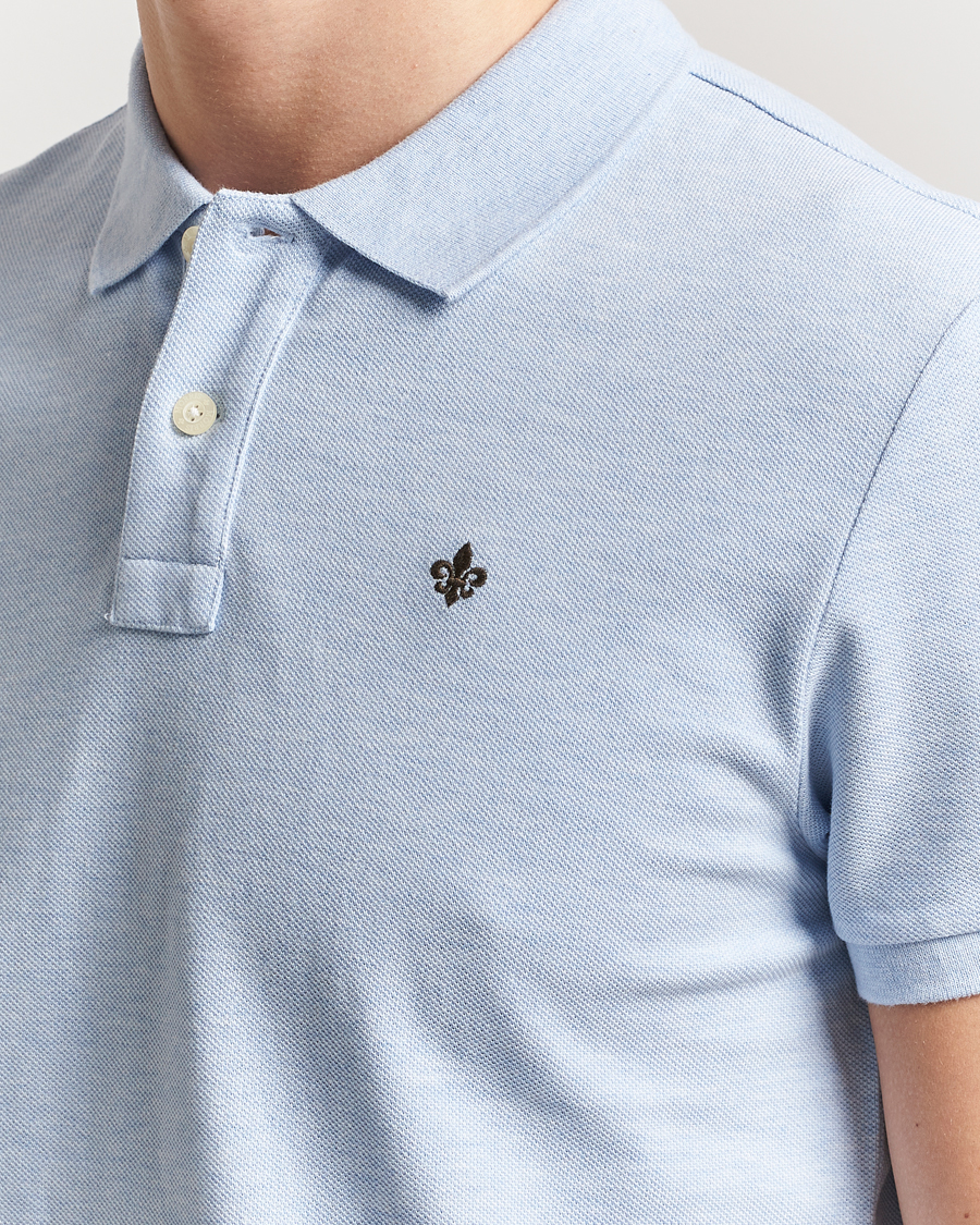 Herr | Pikéer | Morris | New Pique Light Blue