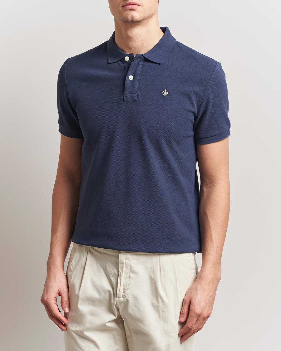 Herr | Pikéer | Morris | New Pique Dark Blue