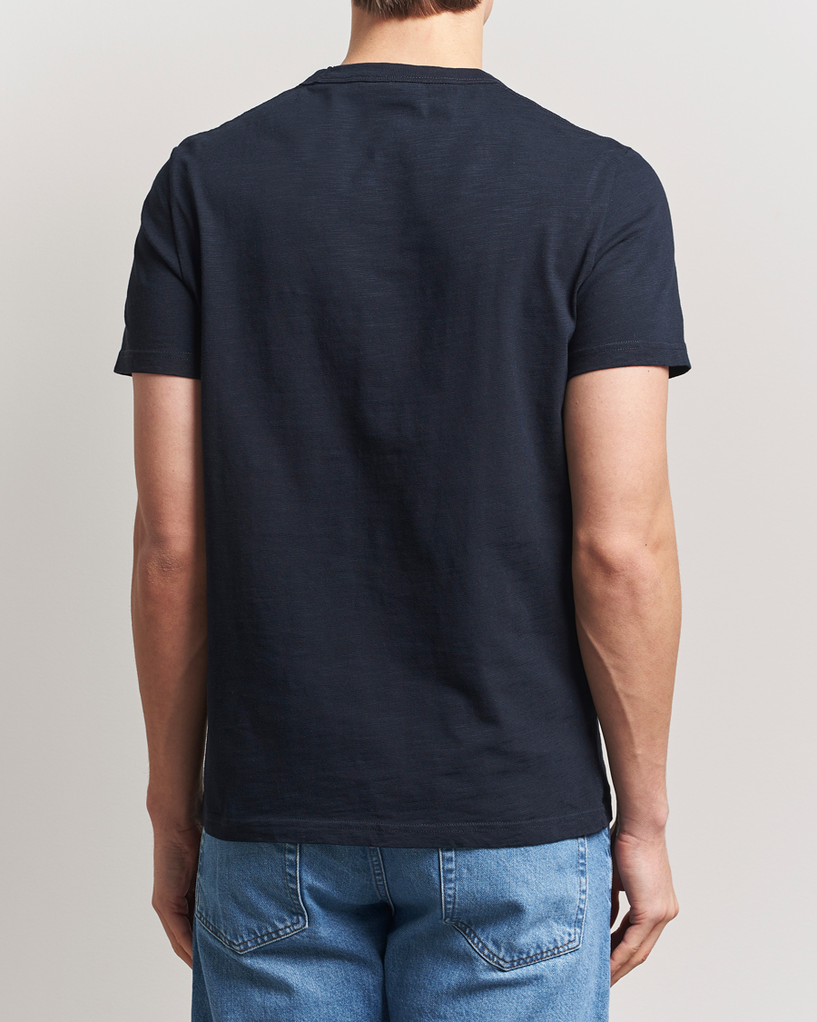 Herr | T-Shirts | Morris | Watson Slub T-Shirt Old Blue
