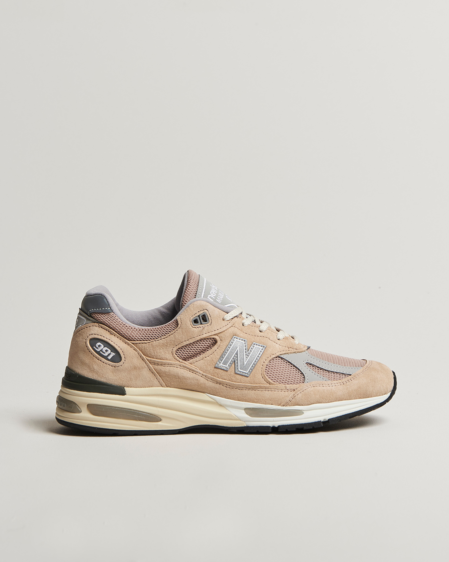 Herr | Sneakers | New Balance | Made in UK 991v2 Sneakers Sand