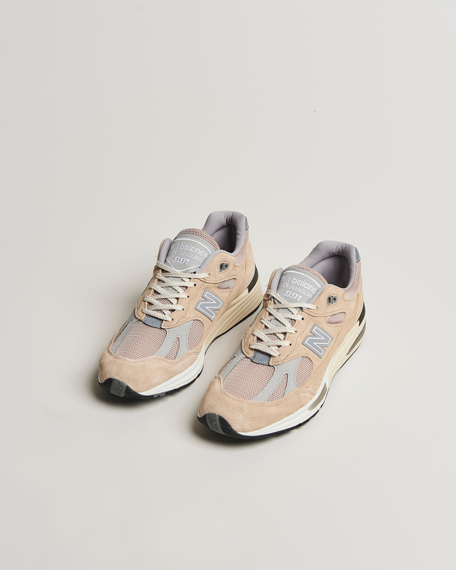 Herr | Sneakers | New Balance | Made in UK 991v2 Sneakers Sand