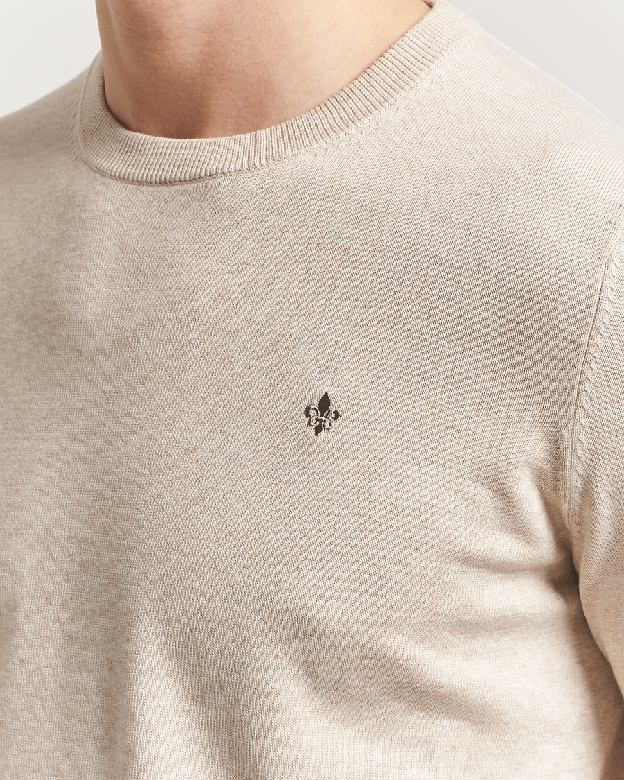 Herr | Tröjor | Morris | Riley Cotton O-Neck Khaki