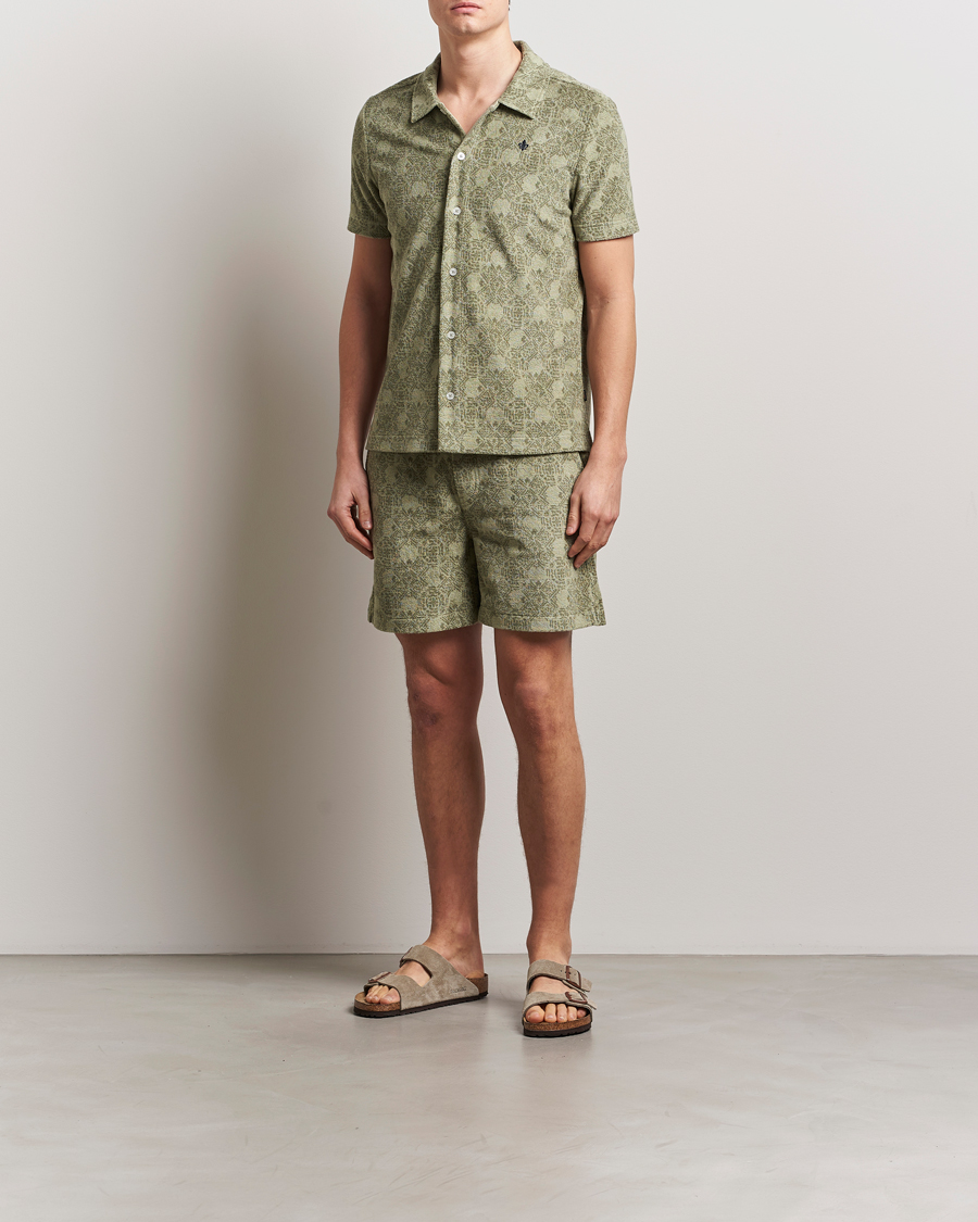 Herr | Skjortor | Morris | Shellby Terry Shirt Olive