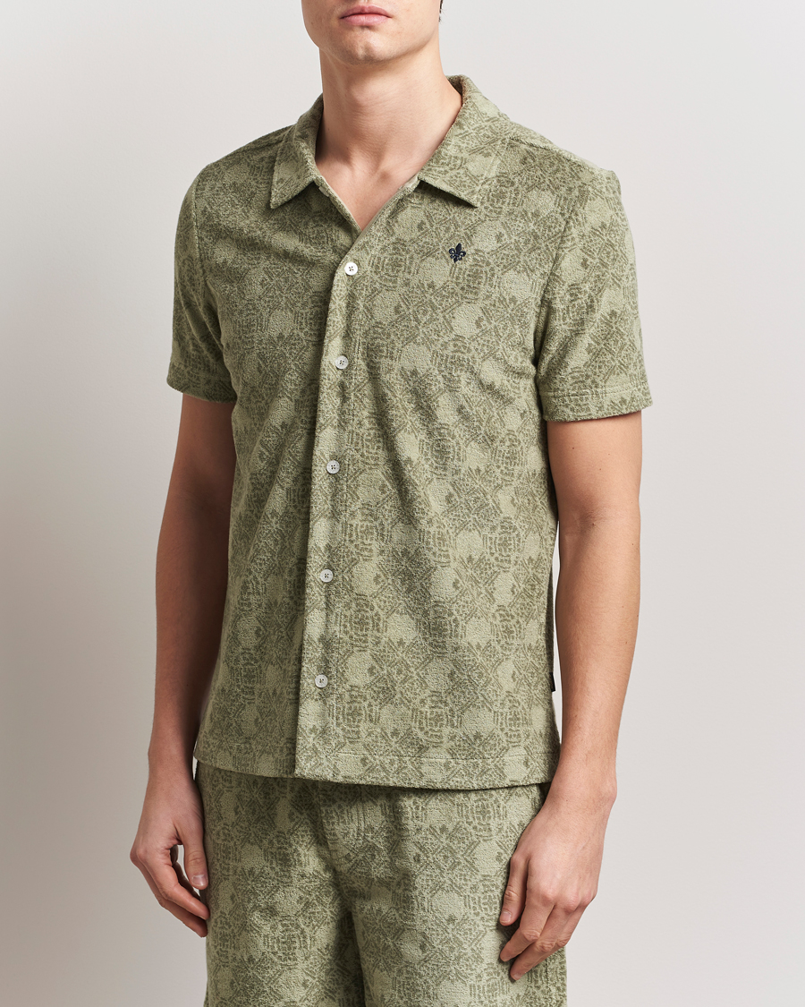 Herr | Skjortor | Morris | Shellby Terry Shirt Olive