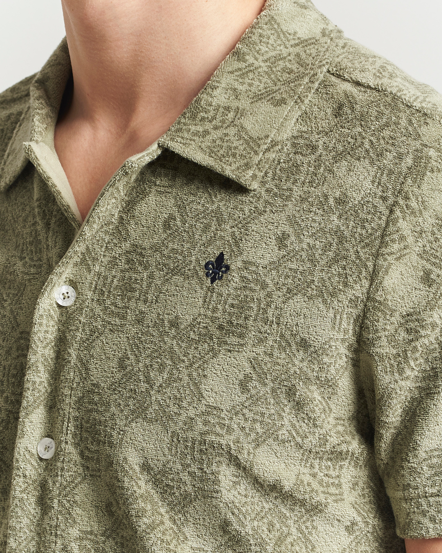 Herr | Skjortor | Morris | Shellby Terry Shirt Olive