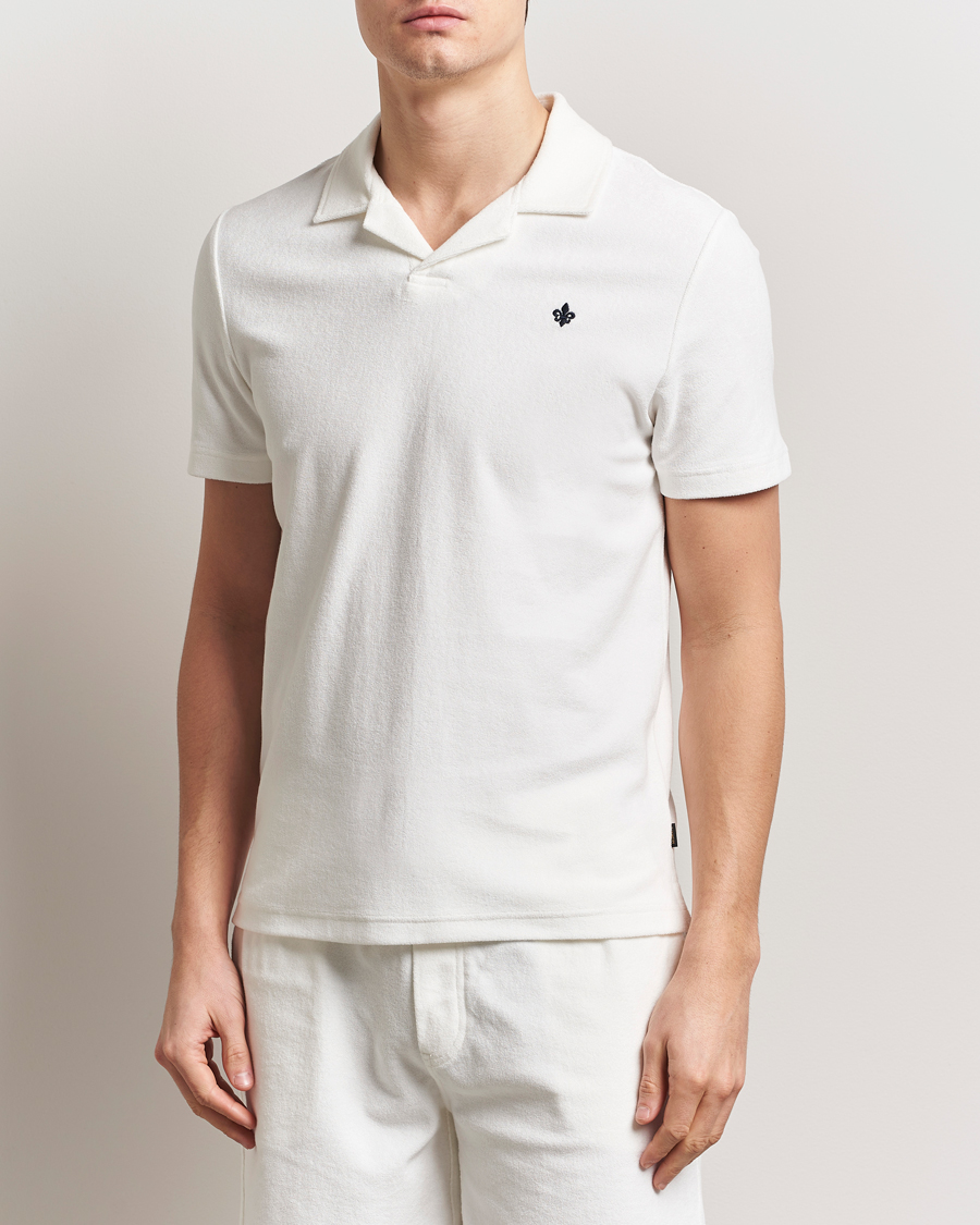 Herr | Pikéer | Morris | Delon Terry Shirt Off White