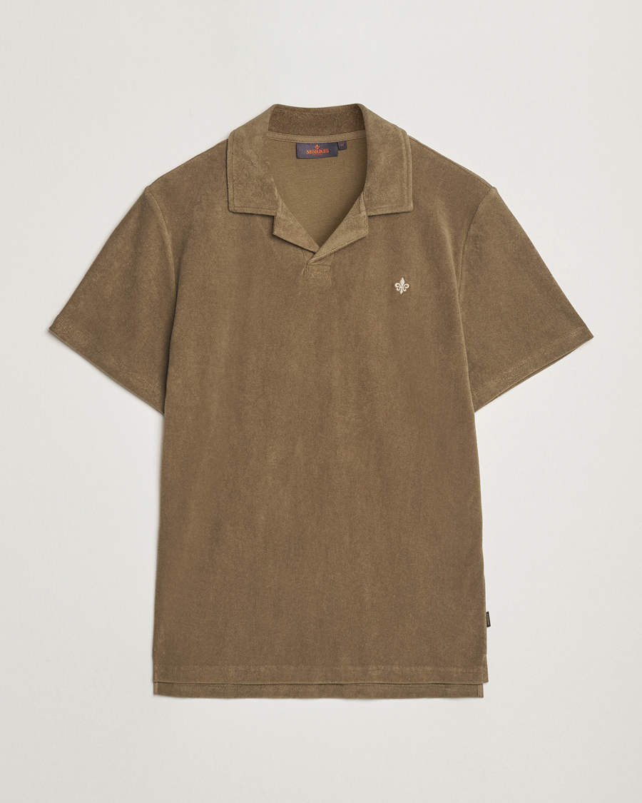Herr | Pikéer | Morris | Delon Terry Shirt Olive