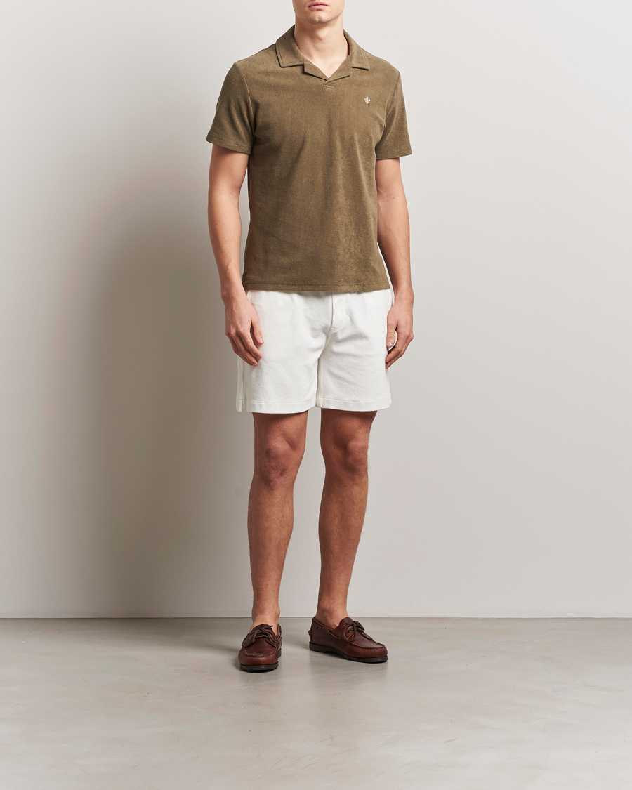 Herr | Pikéer | Morris | Delon Terry Shirt Olive