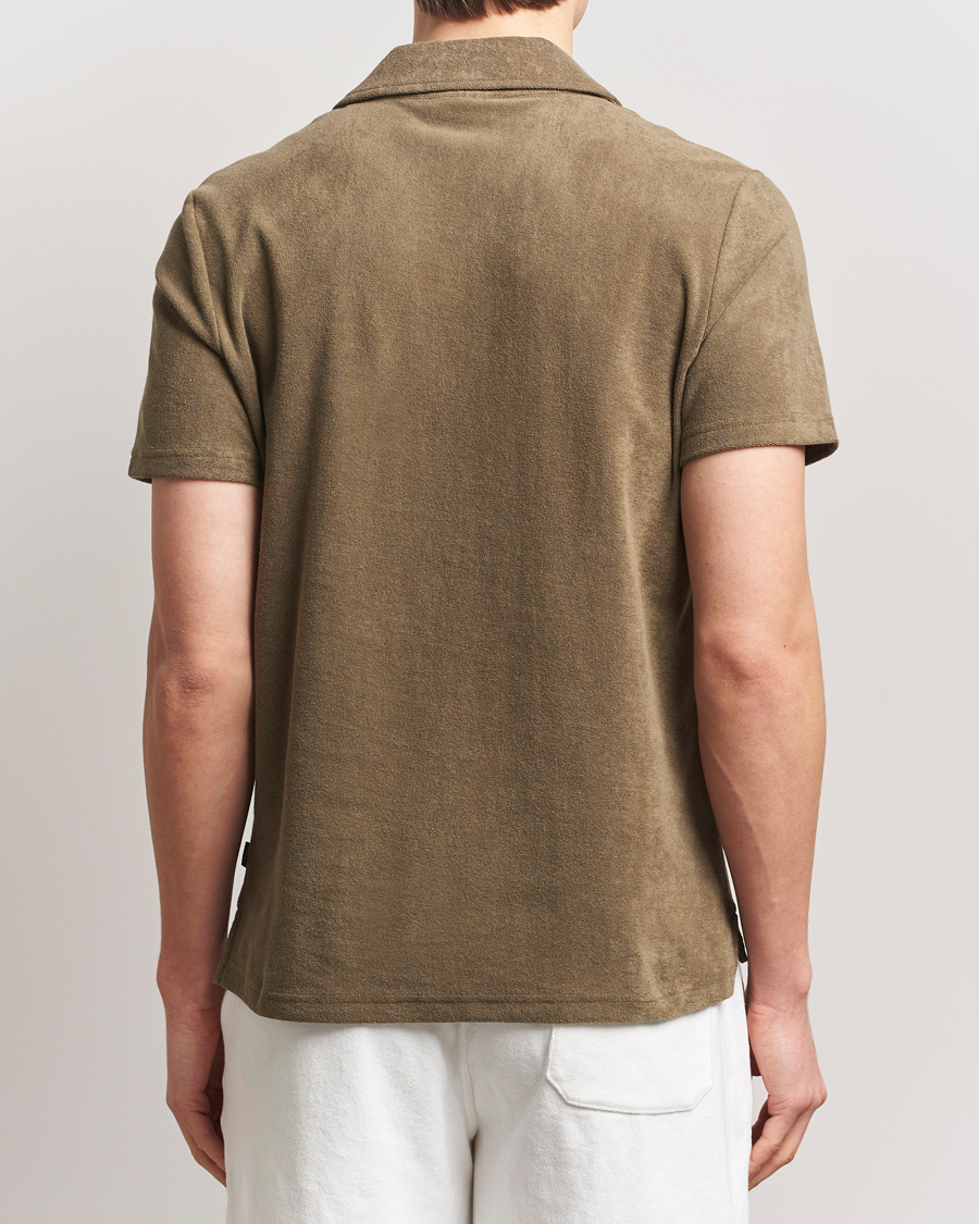 Herr | Pikéer | Morris | Delon Terry Shirt Olive