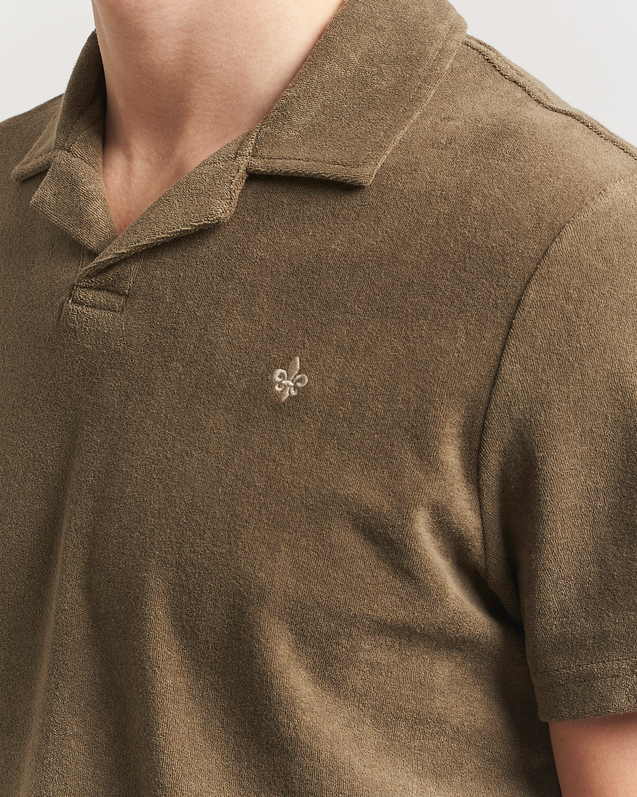 Herr | Pikéer | Morris | Delon Terry Shirt Olive