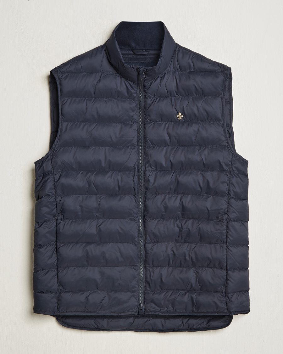 Herr | Västar | Morris | Norfolk Liner Vest Navy