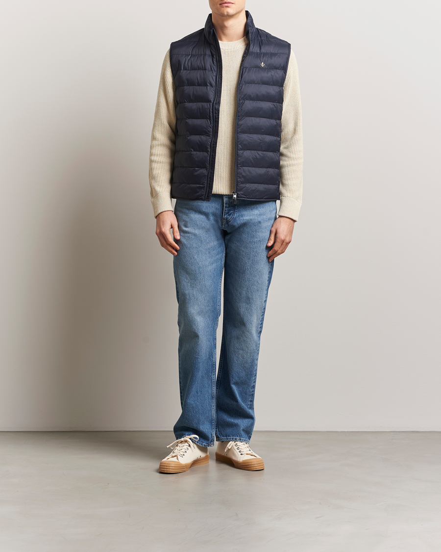 Herr | Västar | Morris | Norfolk Liner Vest Navy